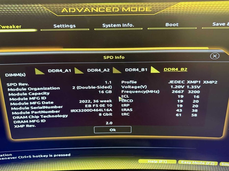 Pamięć RAM GOODRAM 32gb DDR4 IRDM KIT 3200MHz CL DIMM (2x16GB)