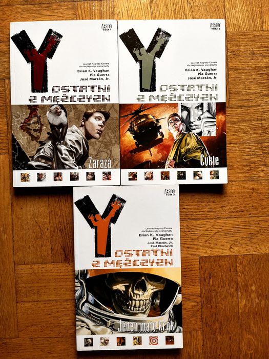 Y ostatni mężczyzna na ziemi komiksy