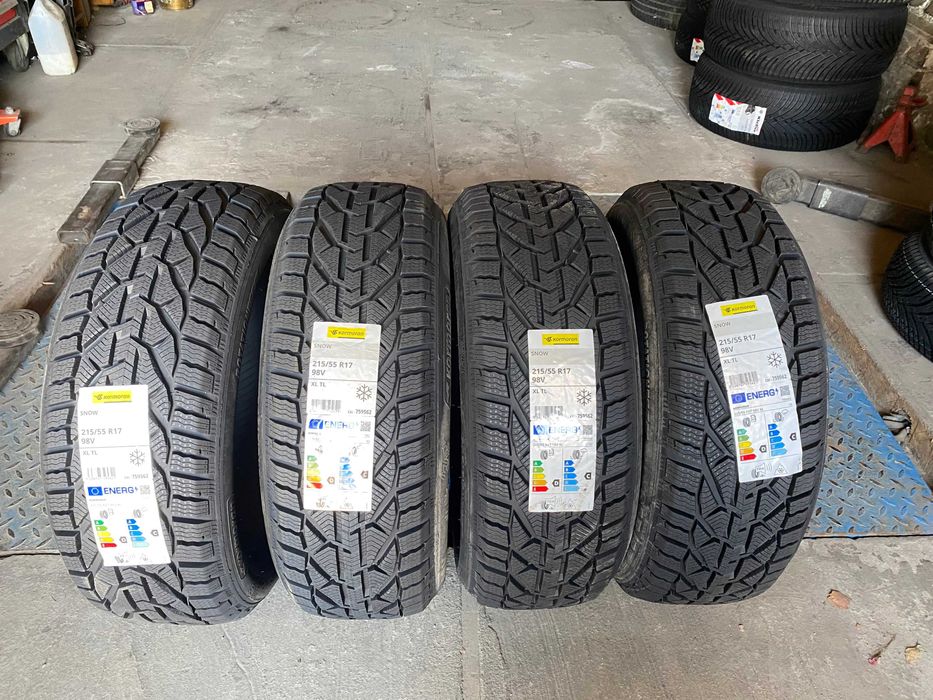 215/55R17 Kormoran Snow Cztery Nowe Opony zimowe 2026r.