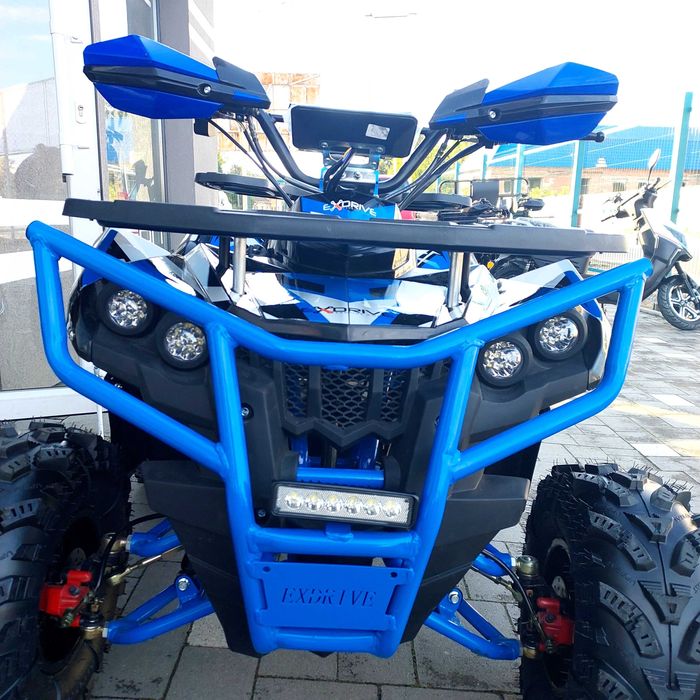 Електро квадроцикл Exdrive 1500W 60V, LED-фари, 45 км/год, доставка