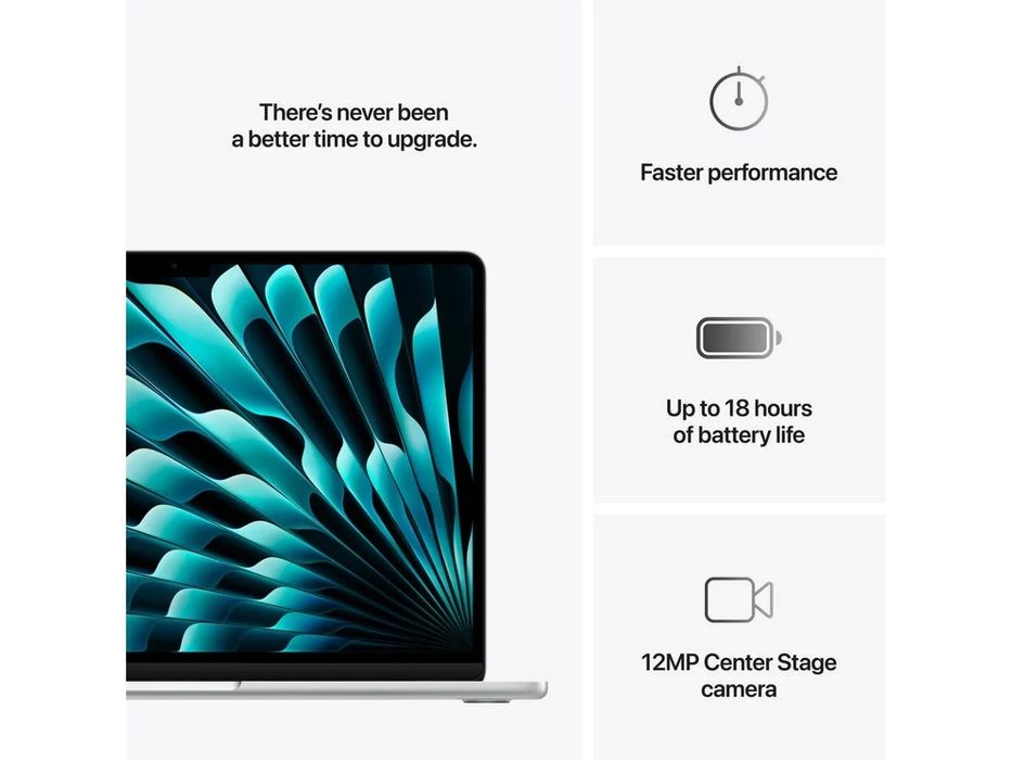 MacBook Air 13' M4 16GB-256GB SSD - NOVO -SELADO - SILVER