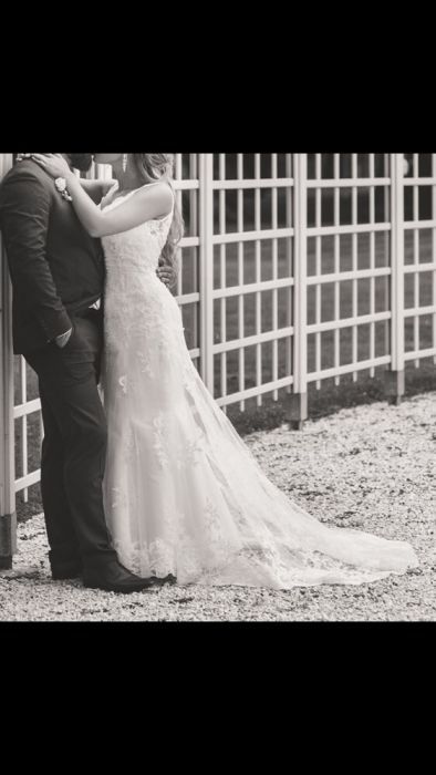 Annais Bridal exclusive BAVIERE 36 S suknia ślubna rybka syrena