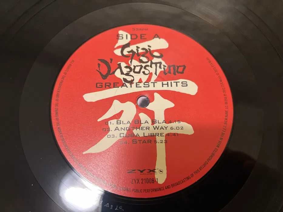Gigi D’Agostino winyl 2LP Greatest Hits ZYX Records