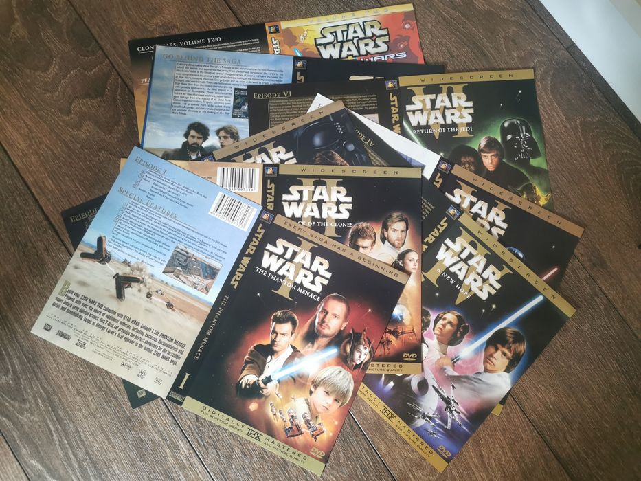 Star wars ( 14-DVD set). Звездные войны 1-6+допы