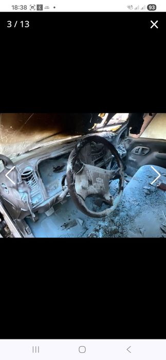 Chevrolet C/K Pickup pożar