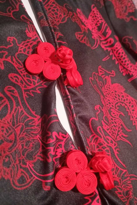 Komplet top zapinany i spódnica 40/42