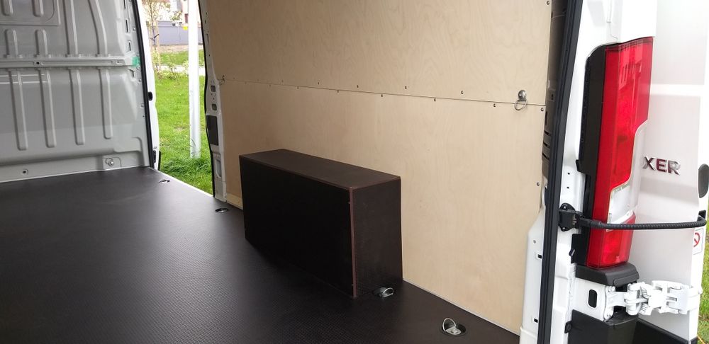 Zabudowa busa, paki Ducato Boxer Jumper -  podłoga, boki, nadkola