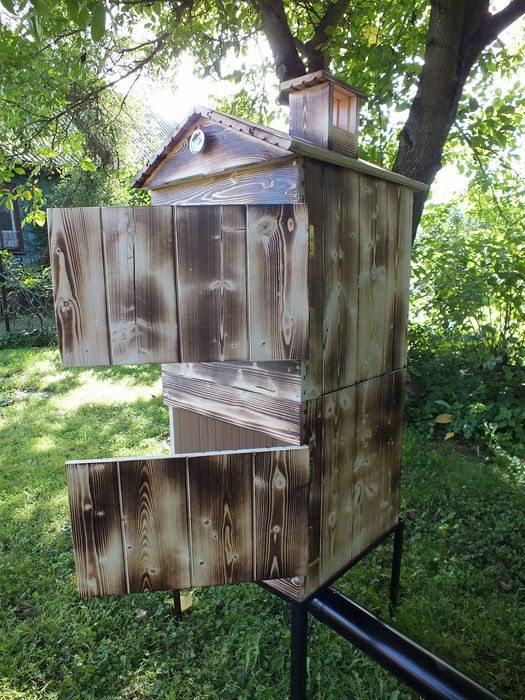 Wędzarnia Drewniana Ogrodowa Opalana Impregnowana