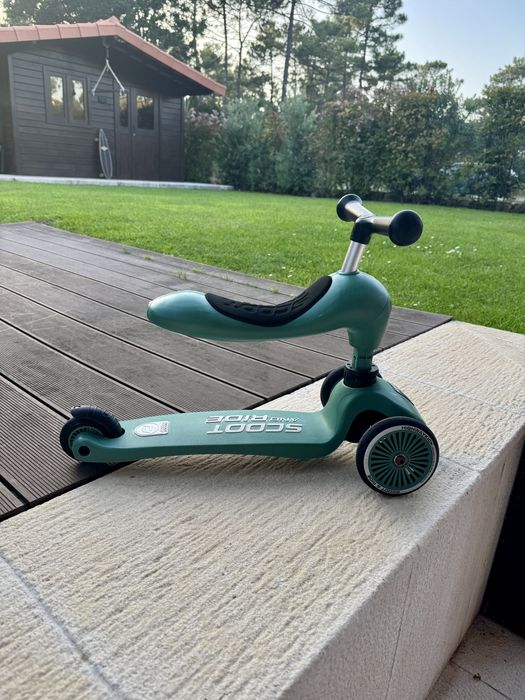 Scooter Scoot & Ride 2 em 1 - trotinete e scooter