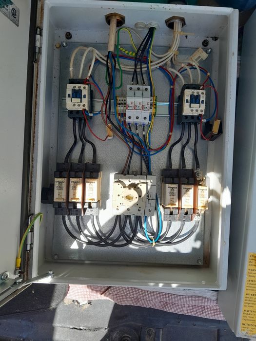 Quadros electricos de forno industrial