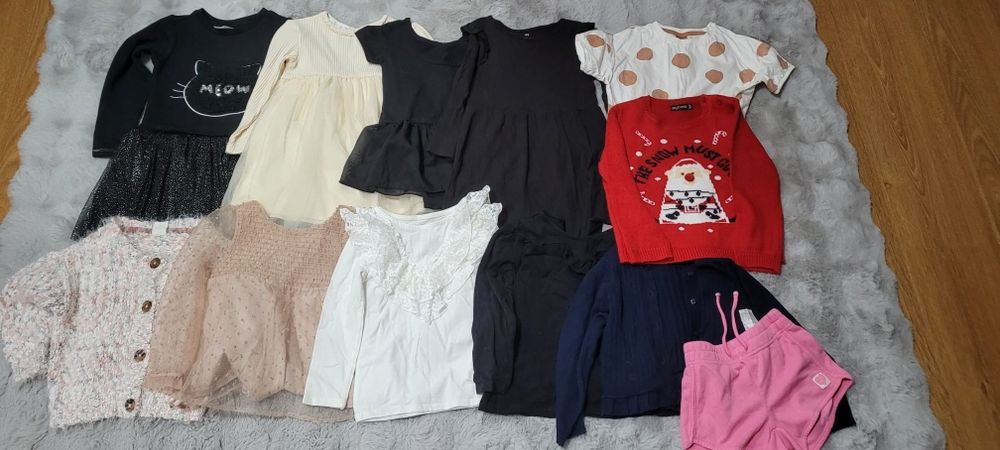 Komplet ubranek dla dziewczynki 1-2 lat