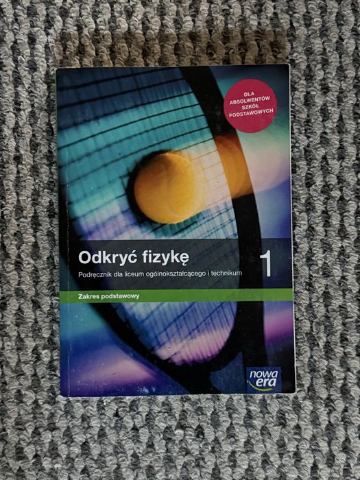Odkryć Fizyke klasa 1 Nowa Era