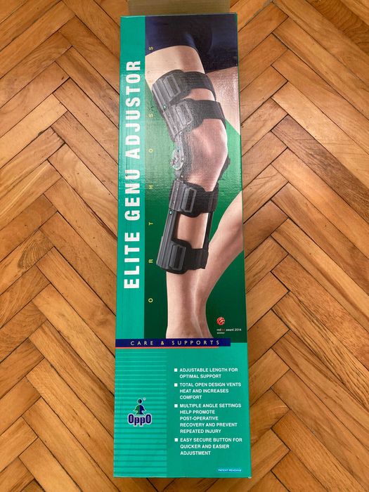 Orteza kolana OPPO z regulacją zakresu ruchomości