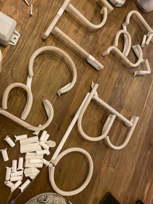 Neon em vidro "Botânica" 2metros