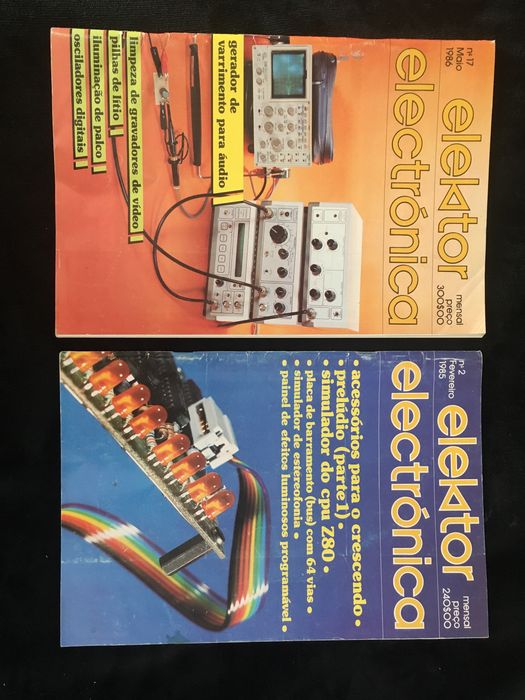 2 Elektor Magazines (85/86)