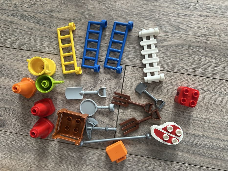 LEGO Duplo mix pojazdy figurki