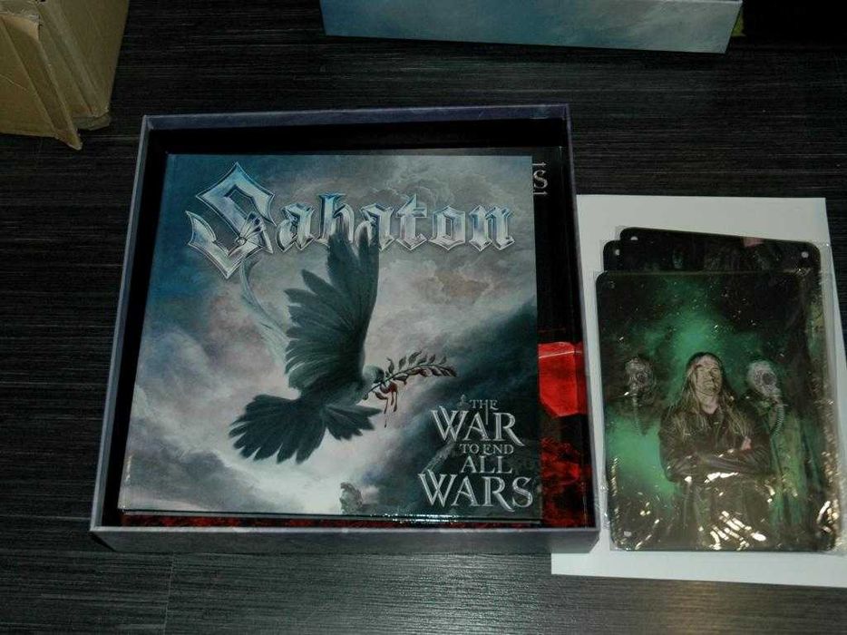 SABATON - The War To End All Wars. 2022. BOX. 2xLP. 2xCD