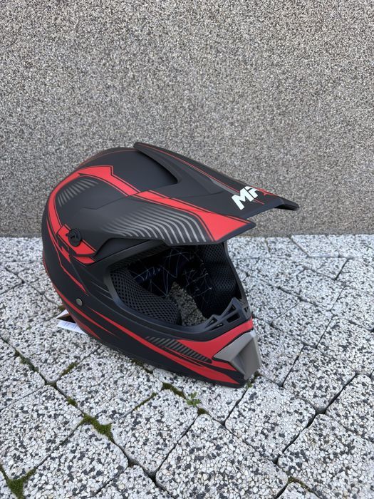 Kask crossowy na quad motocykl ATV ENDURO