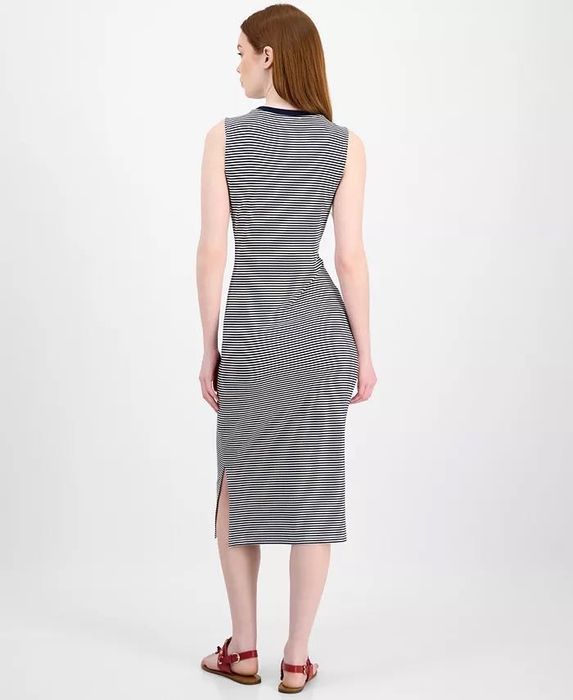Tommy Hilfiger original. платье в полоску трикотаж вискоза р s-m