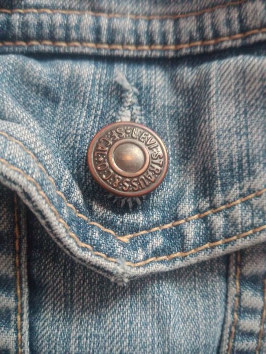 Kurtka jeansowa LEVI'S FOR GIRLS rozmiar s