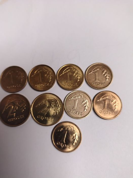 Monety 1 groszowe z lll RP