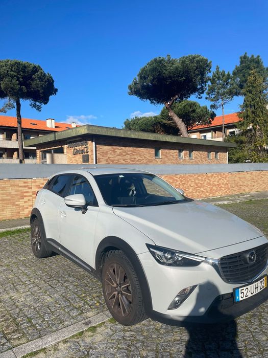 Mazda CX3 branco cinza