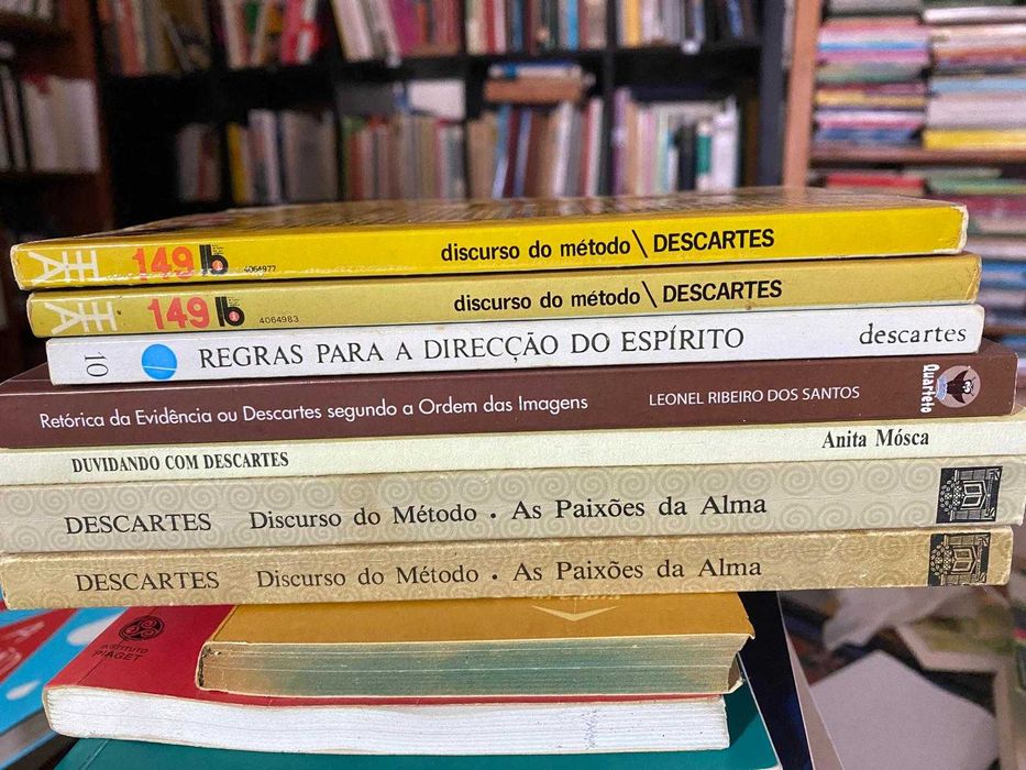 Descartes, livros do autor, venda por livro, portes grátis