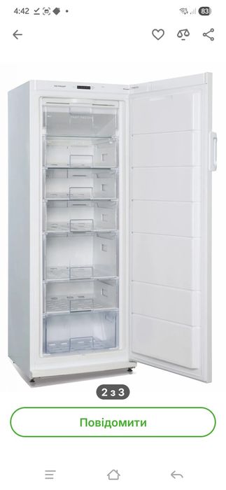 Морозильна камера SNAIGE F27FG-T1000G
Snaige F27FG-T1000G