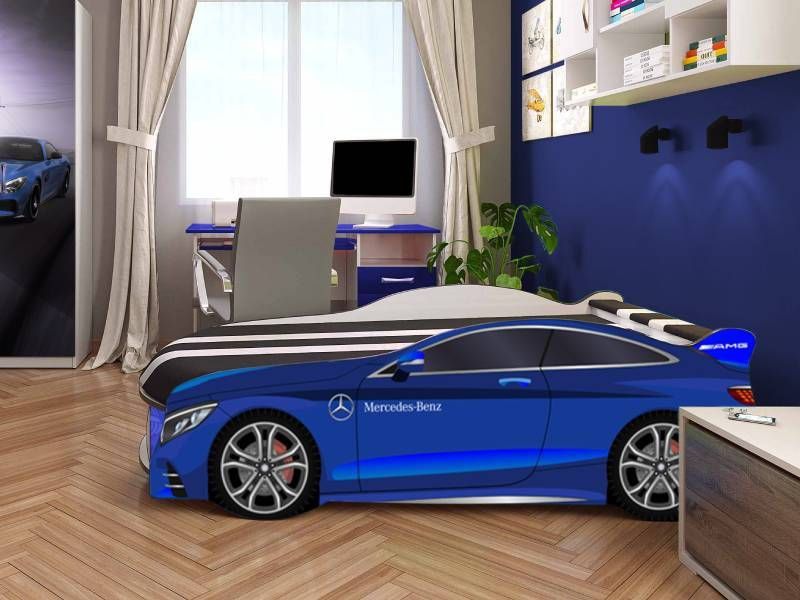 Ліжко машинка БМВ або Мерседес  Кровать машинка