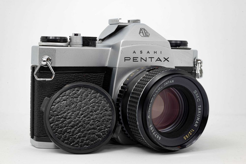 Pentax Spotmatic SP 1000 + SMC Takumar 55mm f/2 SPRAWDZONY / 14 DNI NA ZWROT analog 35mm