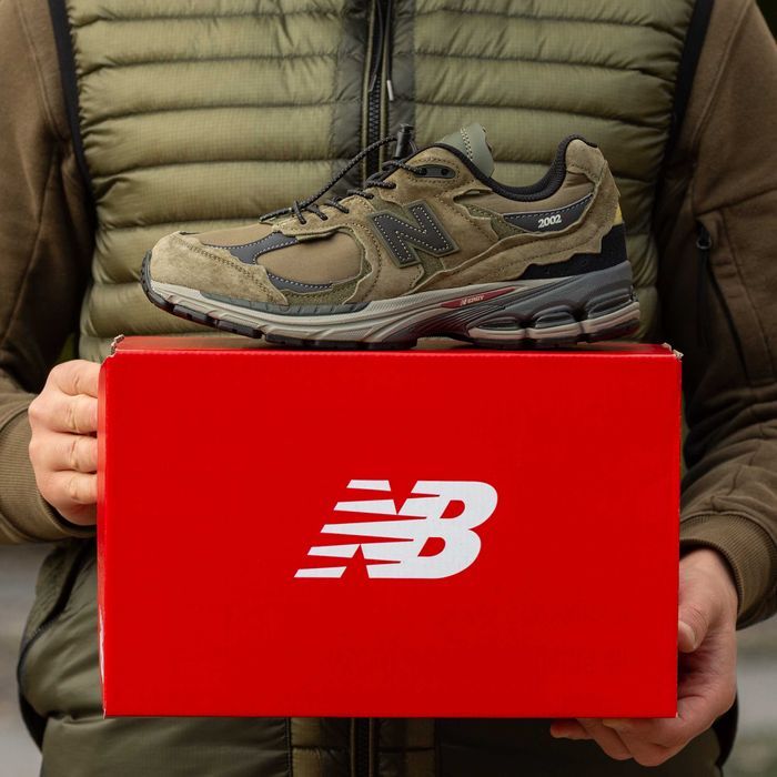 Кросівки New Balance 2002r Protection Pack Haki  premium
