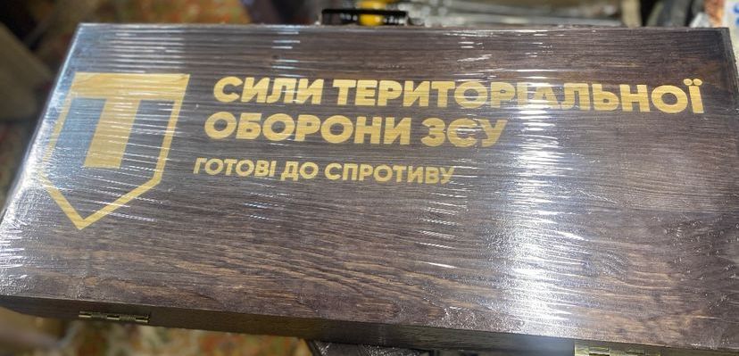 111максимальний Набір шомпурів в деревʼяному ящику