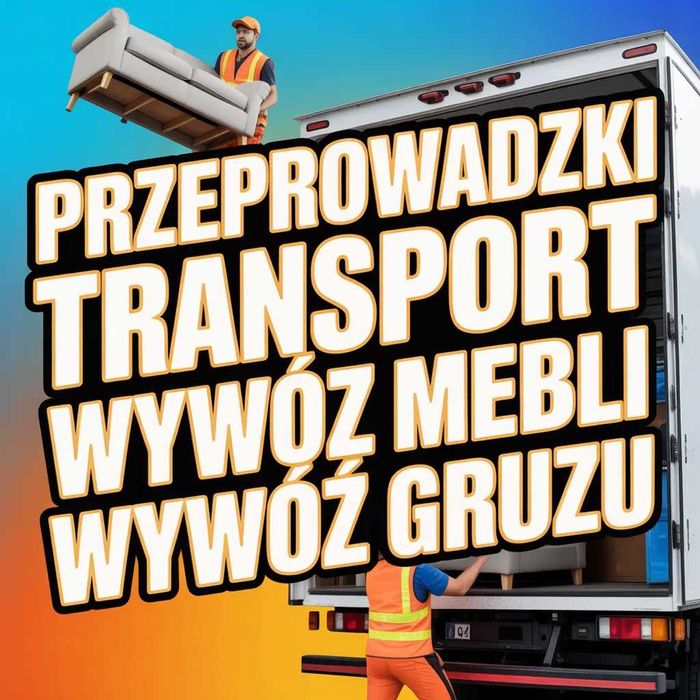TRANSPORT KRAKÓW . 45zł/h . PRZEPROWADZKI . bagażówka . taxi bagażowe