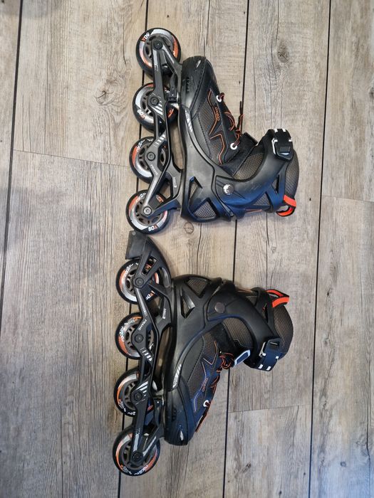 Rolki Oxelo 35-38 plus ochraniacze XS