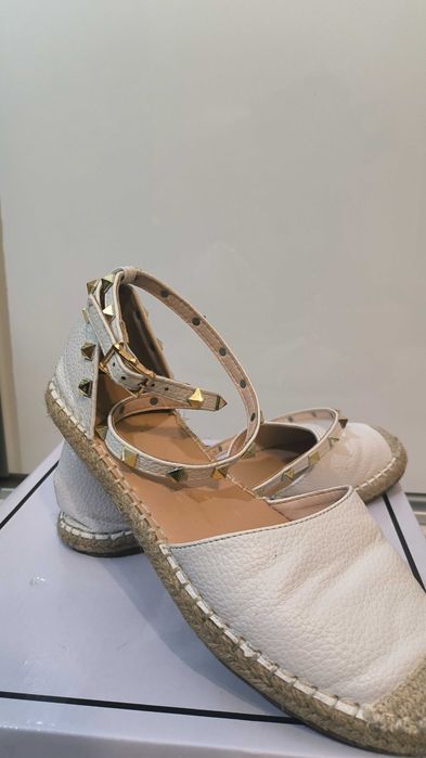 Białe espadryle 37 na lato