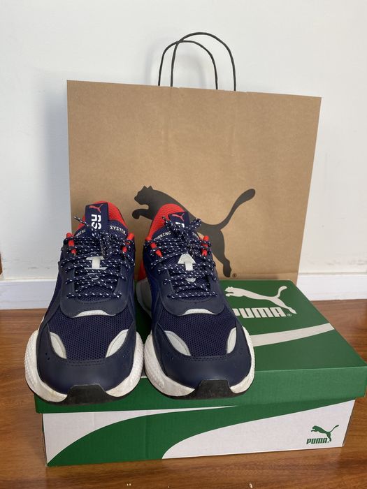 Tênis Puma Sapatos de Corrida - RS Running system Sapatilhas