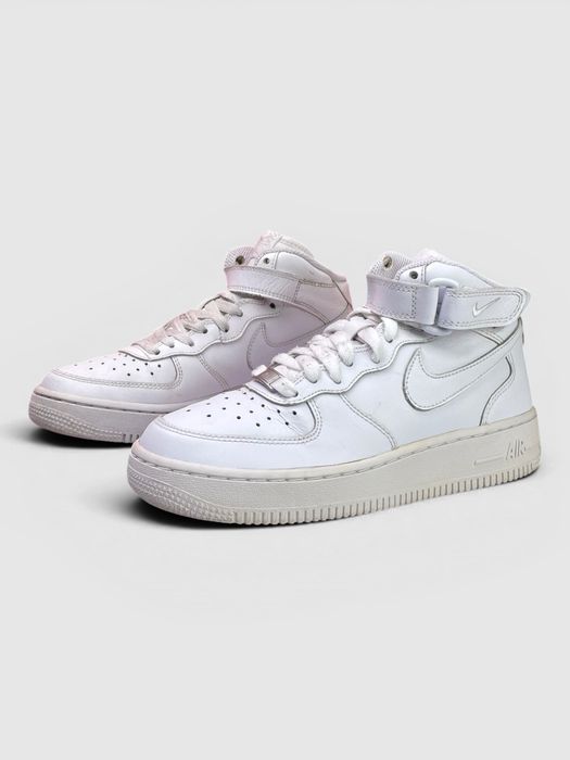 Buty Sportowe Nike Air Force 1 Mid Biały Rozmiar 36.5