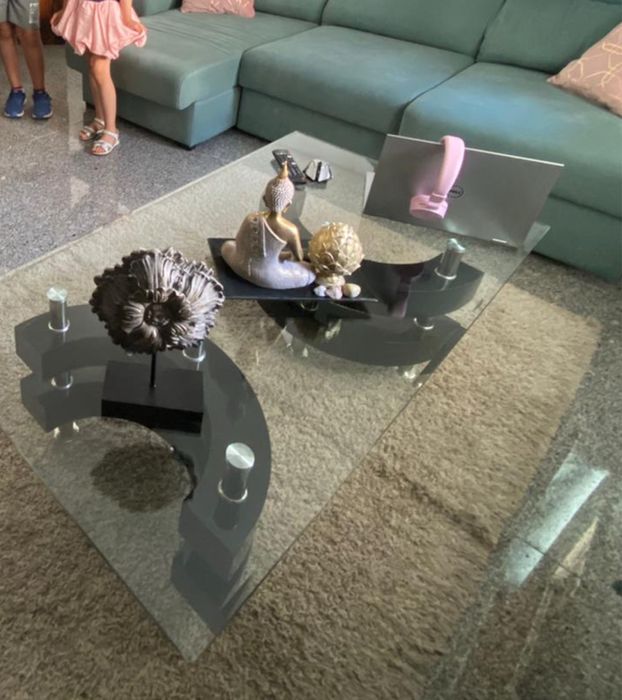Mesa de centro Vidro