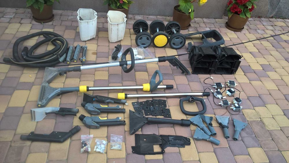 Karcher puzzi części pozostałości czytaj opis