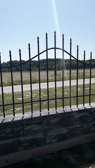 Ogrodzenie przęsła 2 szt metalowe