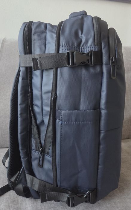 Mochila tech expansão com sistema vácuo