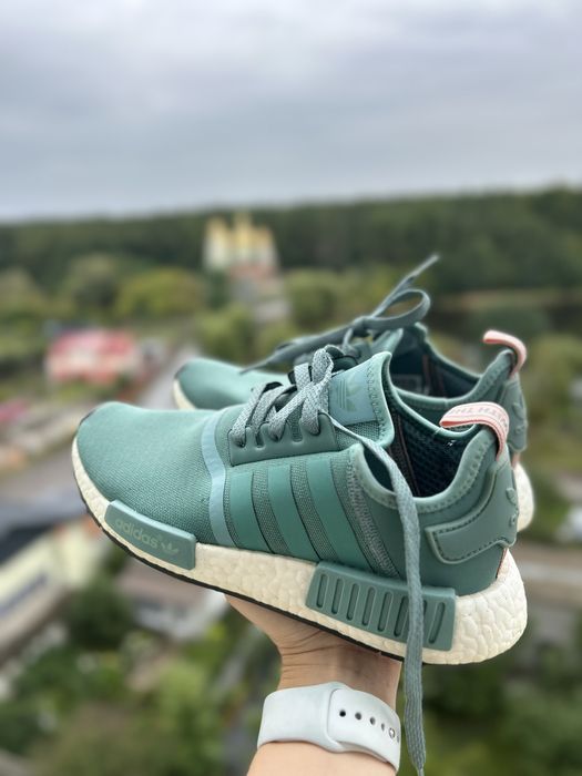 adidas gazelle silver green womens ADIDAS Women's NMD R1 (Vapour Green/Ice Mint)(BD8011)  Trilogy Merch PH