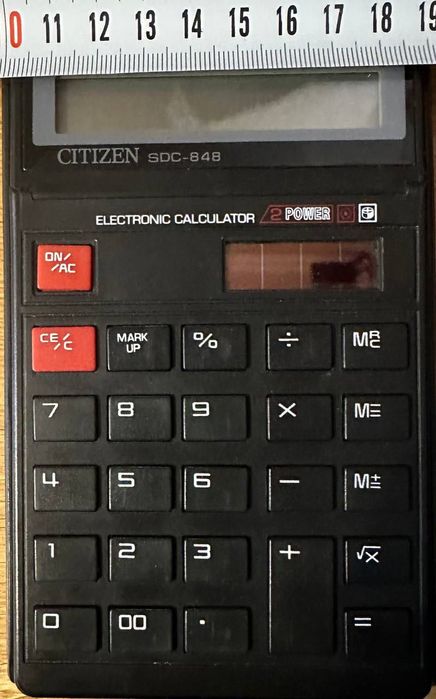 Калькулятор  Citizen SDC-84B