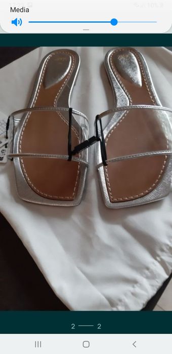 Klapki 38 Zara lato klapeczki japonki buty damskie sandały tkmaxx eleg