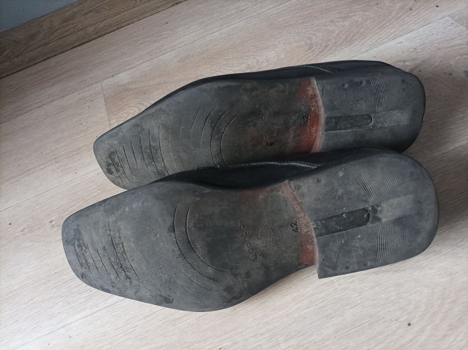Garniturowe lakierki męskie roz. 42