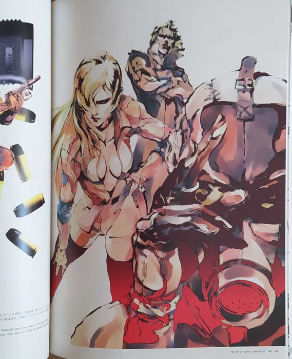 Livro The Art of Metal Gear Solid 1999