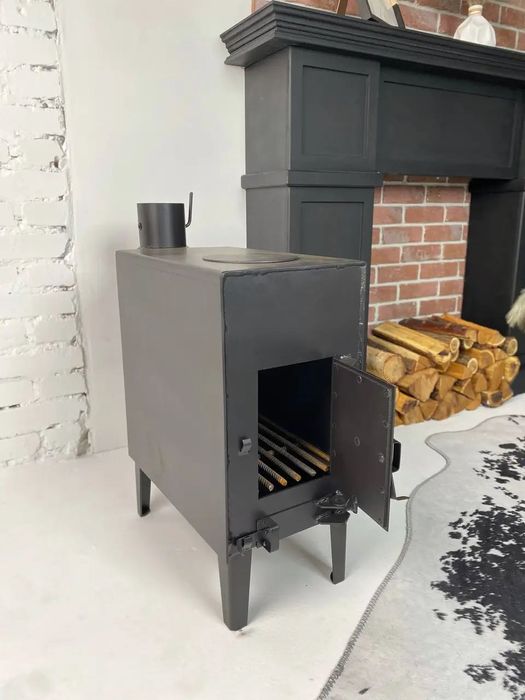 ‼️ Буржуйка для дома • Печь отопительная на дровах • Піч з КПД 75%‼️