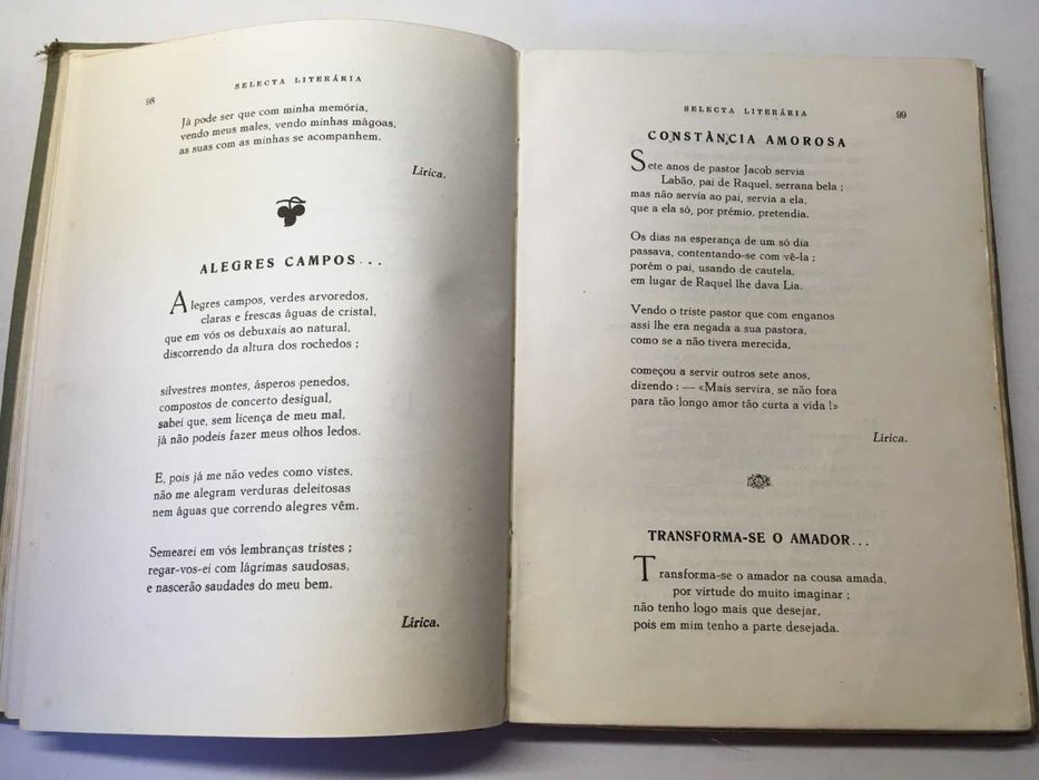 Livro - Selecta Literária