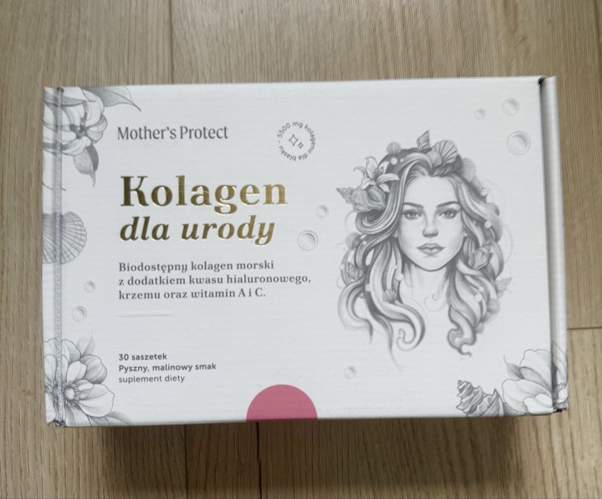Kolagen dla urody Mother’s Protect rybi malinowy