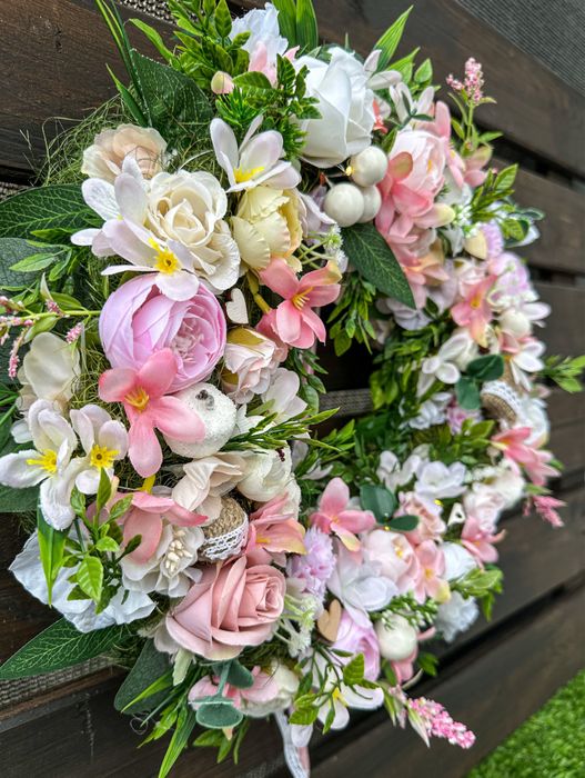 Wianek na drzwi ze światełkami 37cm. 062507